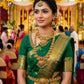Floral green kemp bridal combo Aksha Trends