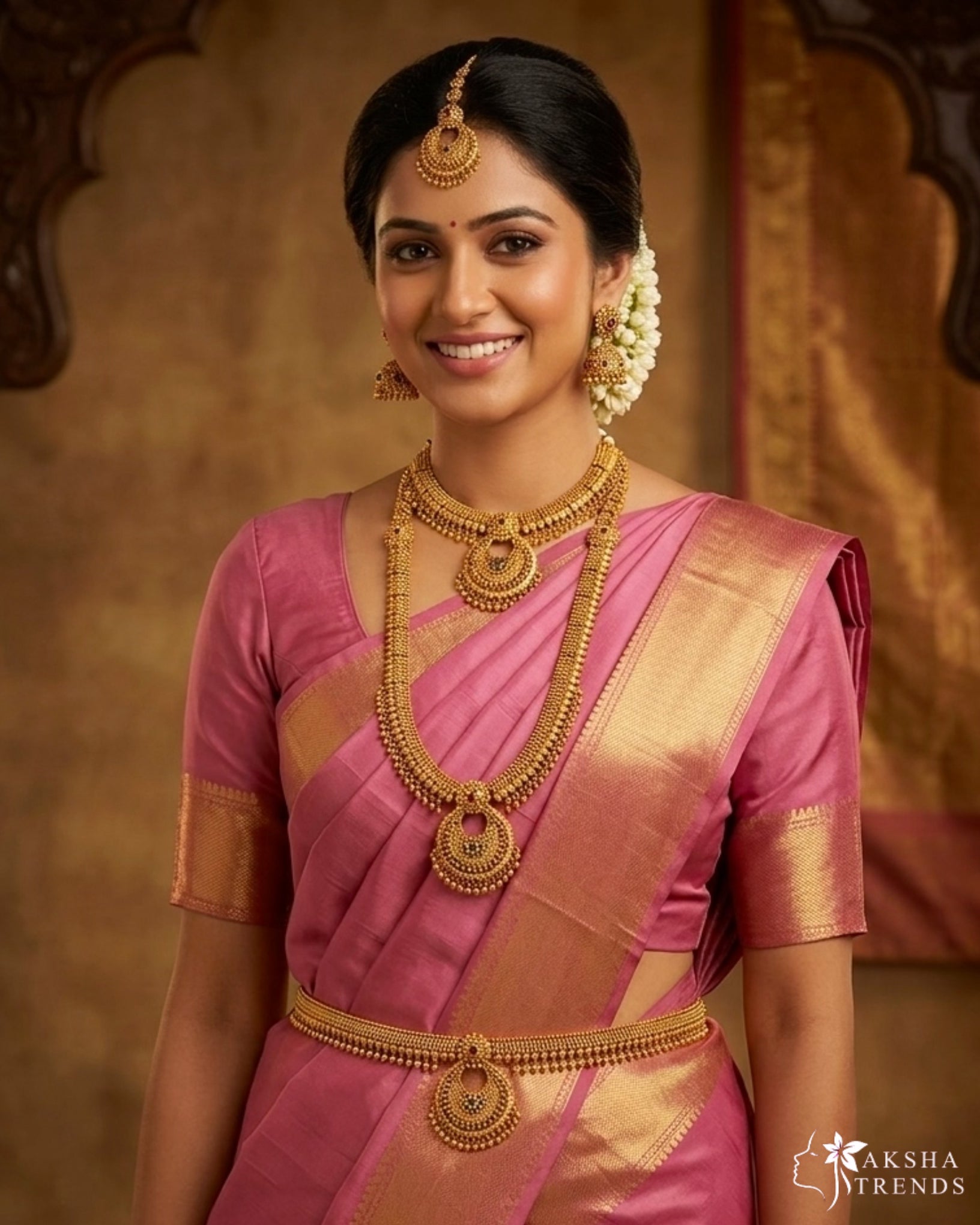 Floral bridal combo -Nonidol Aksha Trends