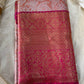 Bridal Silk Saree -Pink Aksha Trends