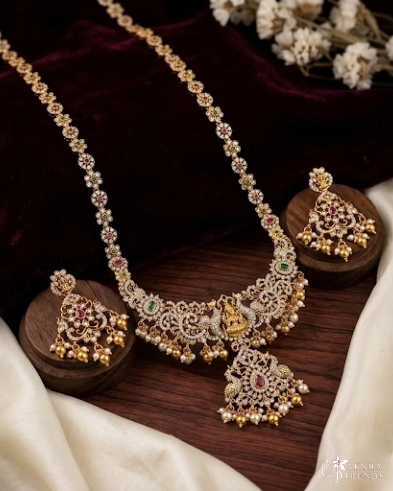 Premium Victoria bridal haram Aksha Trends