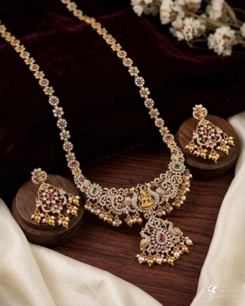 Premium Victoria bridal haram Aksha Trends 