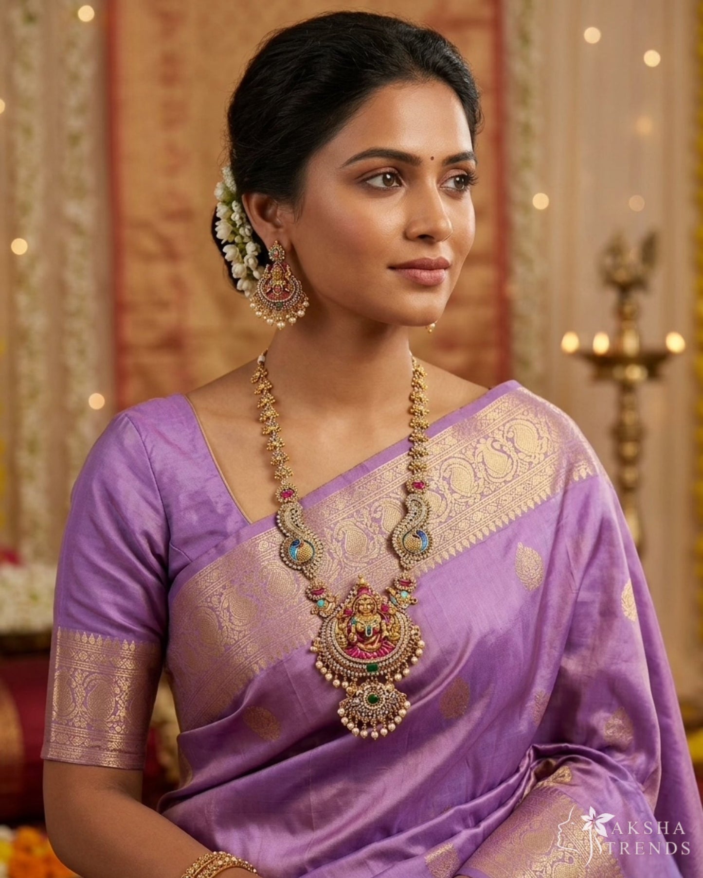 Antique varalakshmi haram Aksha Trends