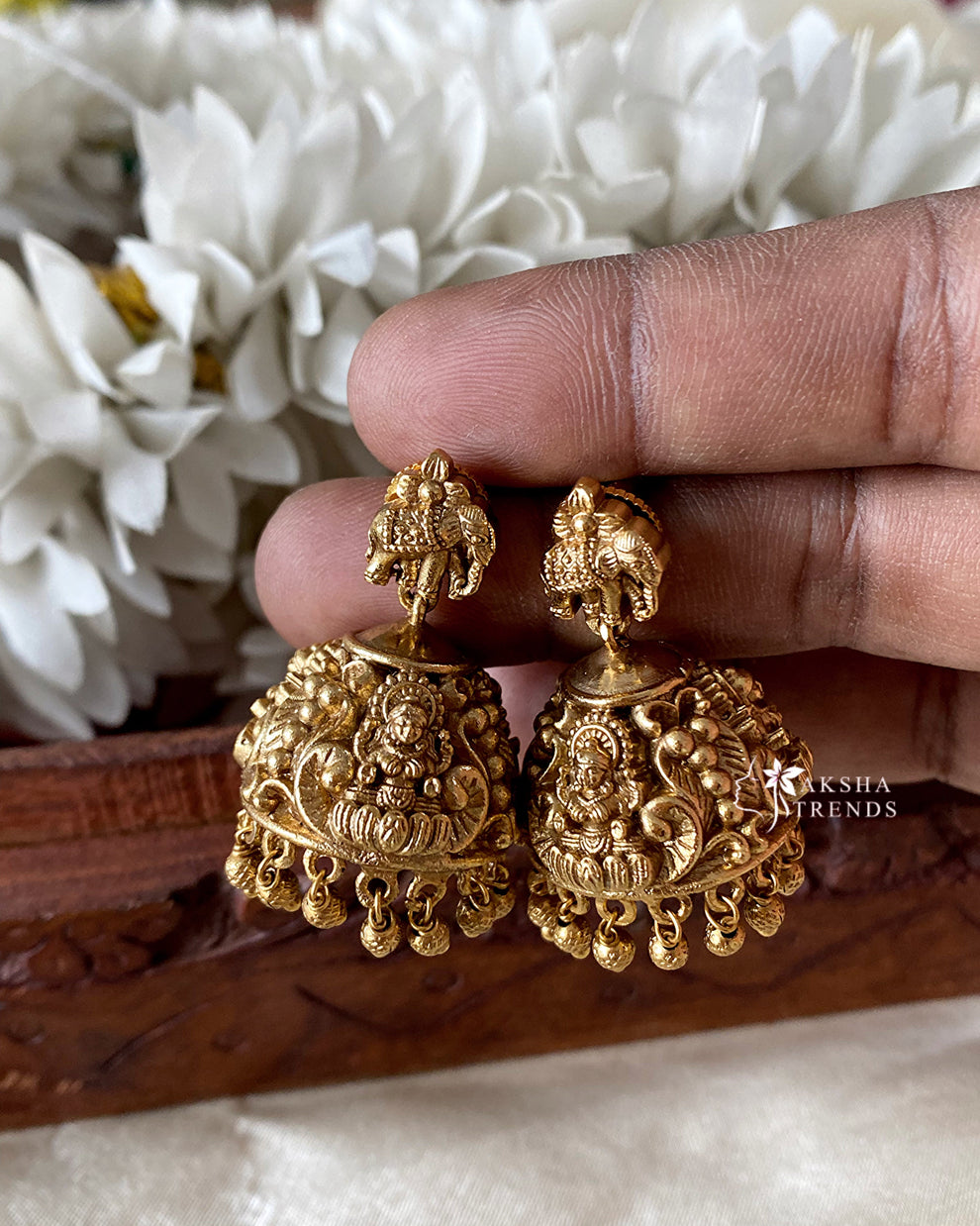 Premium Nagas bridal Jhumka Aksha Trends 
