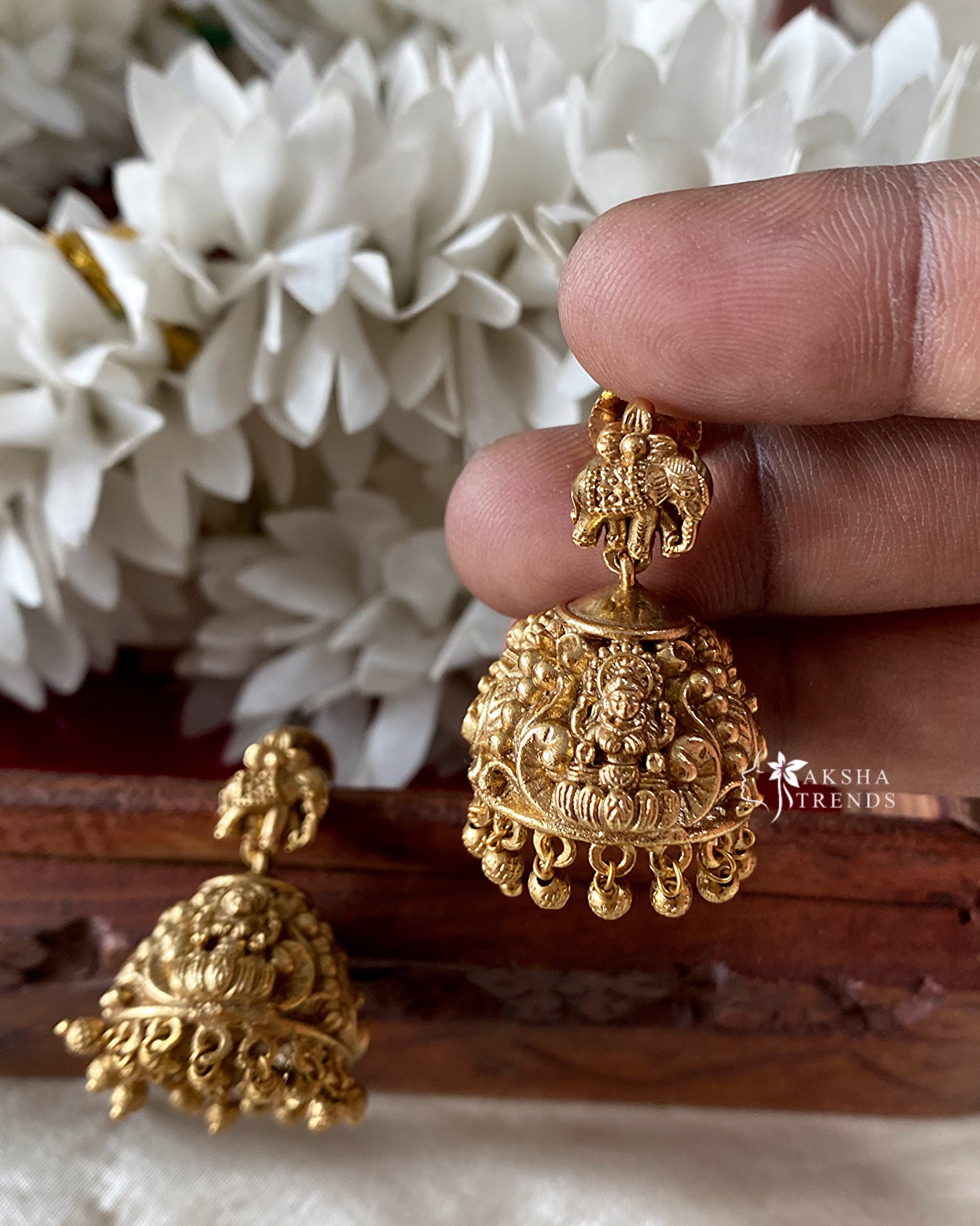 Premium Nagas bridal Jhumka Aksha Trends