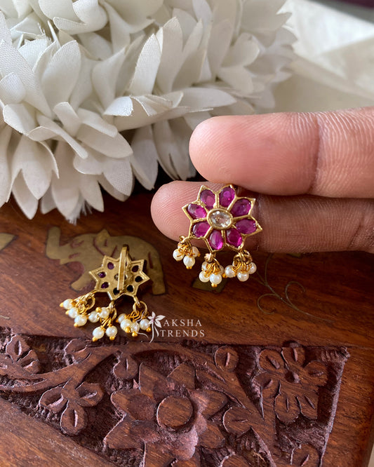 Premium Kemp Bugadi Earrings Aksha Trends