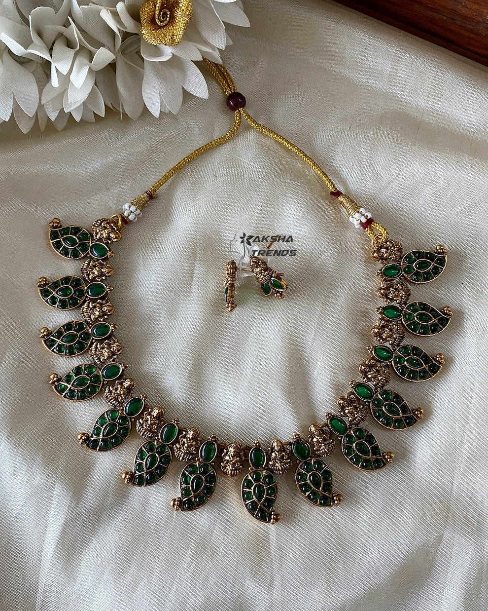 Antique Manga kemp Necklace Aksha Trends 