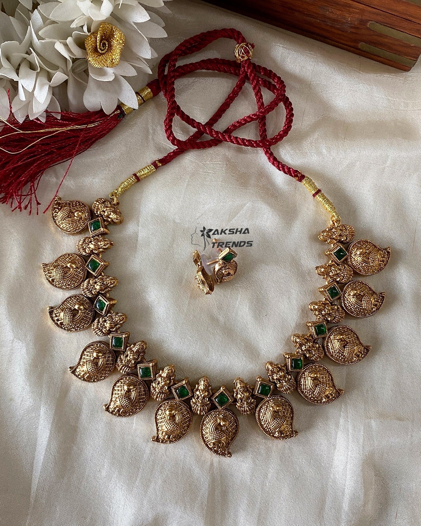 Antique Manga Necklace Aksha Trends
