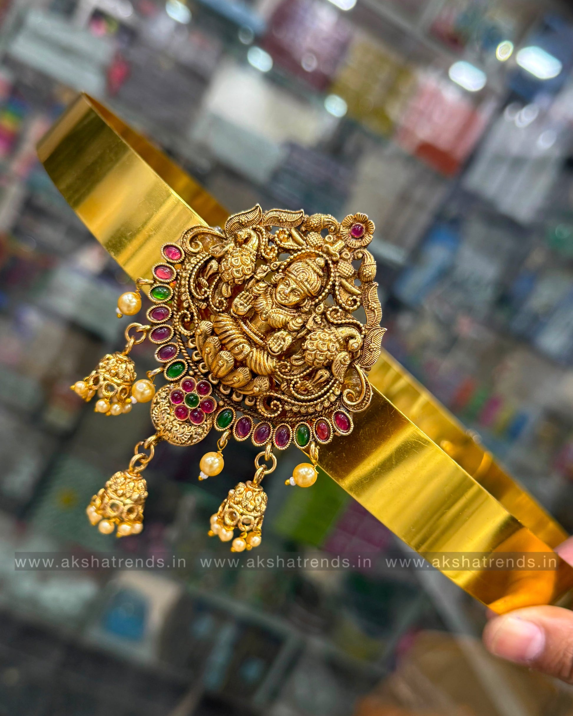 Antique plain hipbelt -lakshmi Aksha Trends