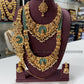 Lakshmi semi bridal -Green Beads Aksha Trends