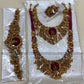 Lakshmi semi bridal Kundan beads -Ruby Aksha Trends