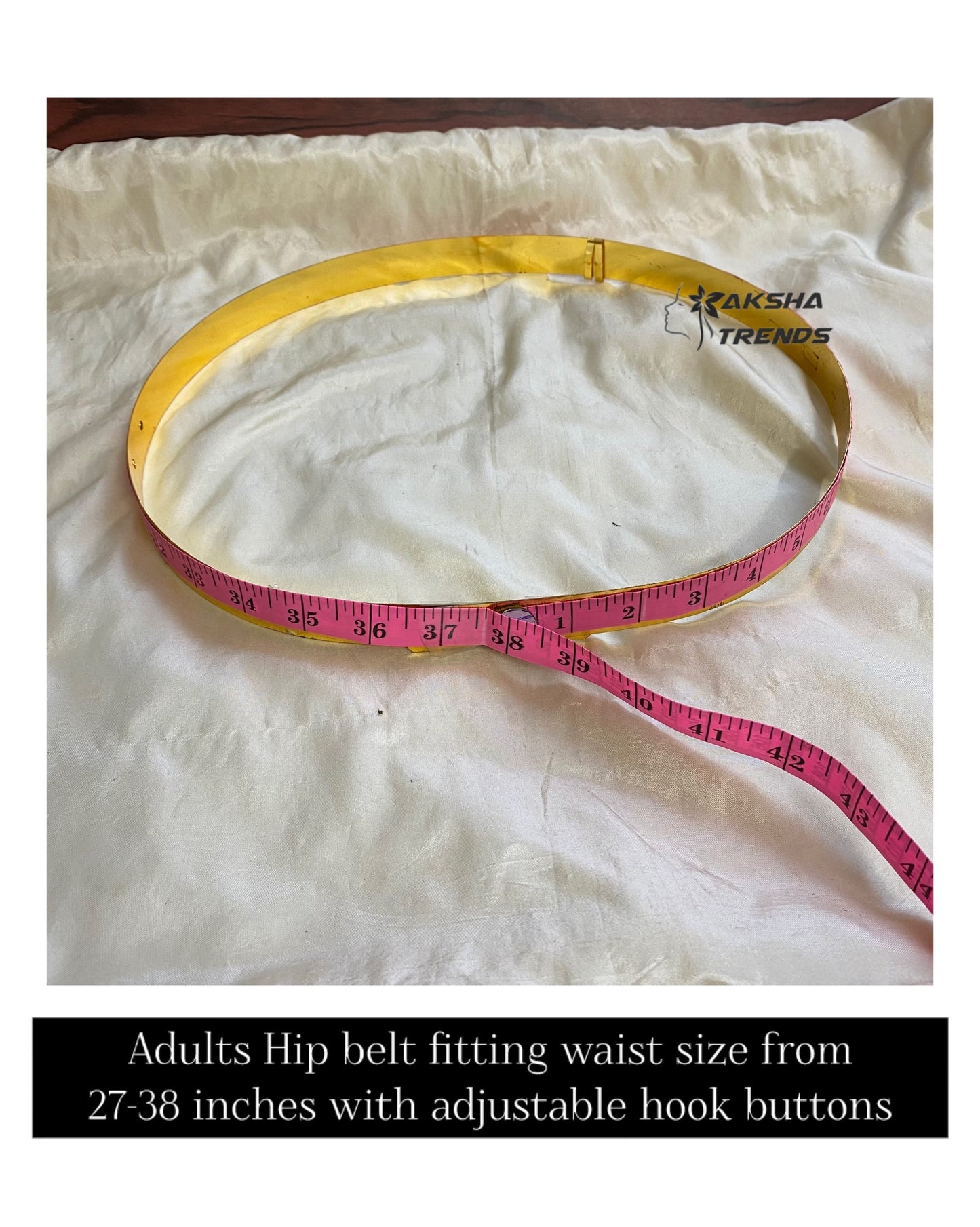 Antique kemp bridal hipbelt -Gold Aksha Trends