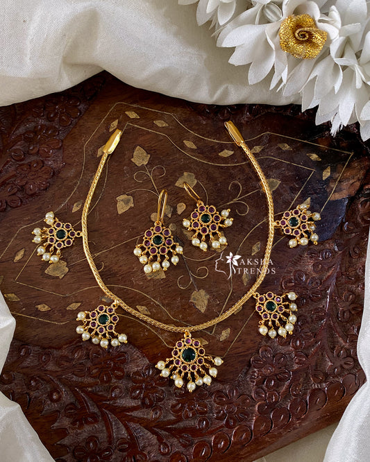 Premium Trendy Kemp Necklace Aksha Trends