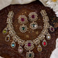 Navratna Bridal Necklace Aksha Trends