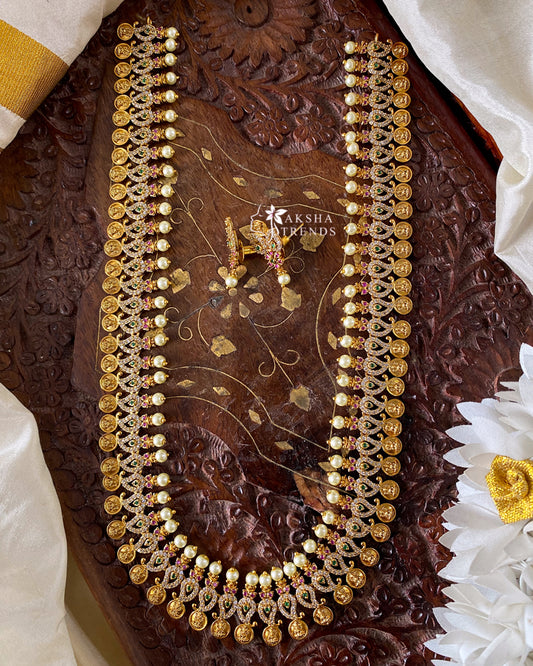 Lakshmi kasumalai diamond haram Aksha Trends