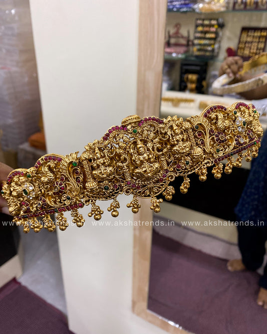 Antique bridal hipbelt -Gold Aksha Trends