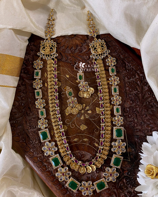 Nagas bridal diamond haram Aksha Trends