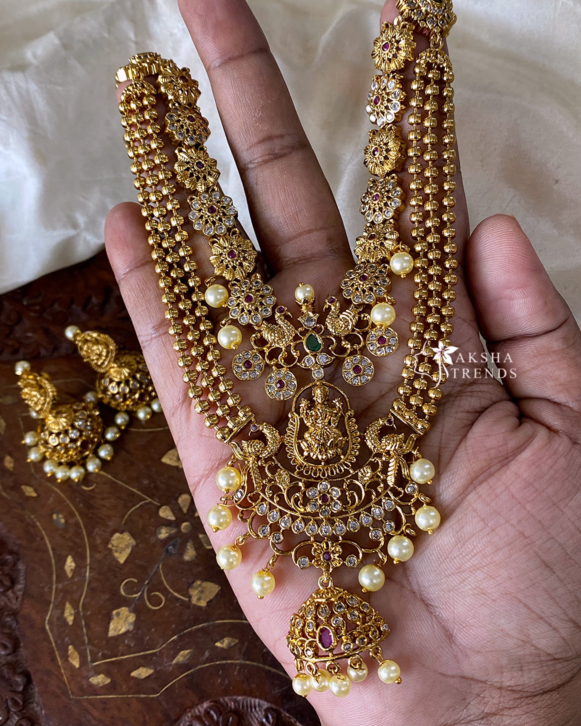 Ambika bridal haram Aksha Trends