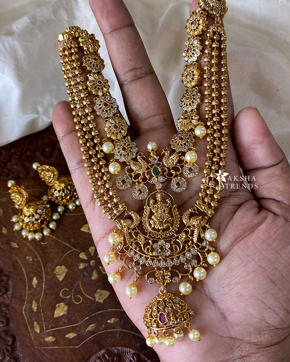 Ambika bridal haram Aksha Trends 