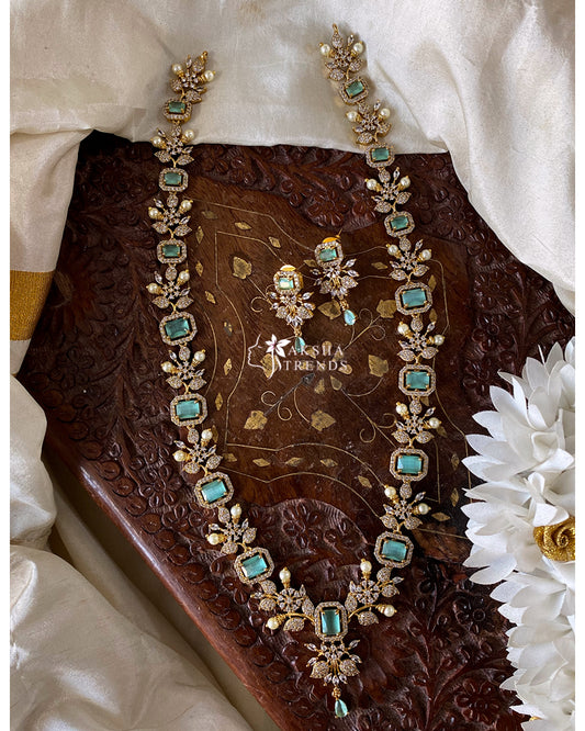 Flora diamond haram -Blue Aksha Trends