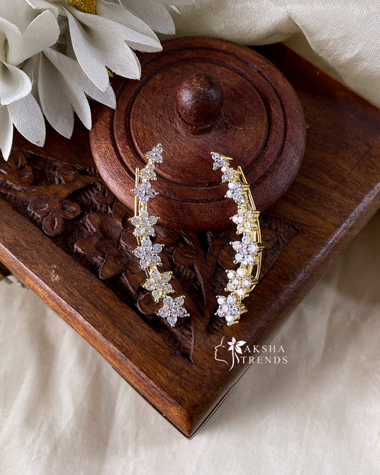 Premium diamond Earcuff Aksha Trends