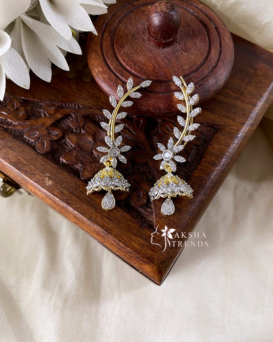 Premium diamond Earcuff Aksha Trends