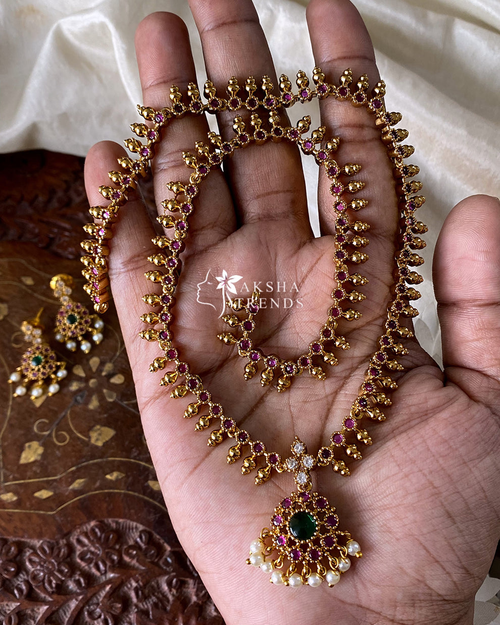 Chettinad Kemp haram Aksha Trends 