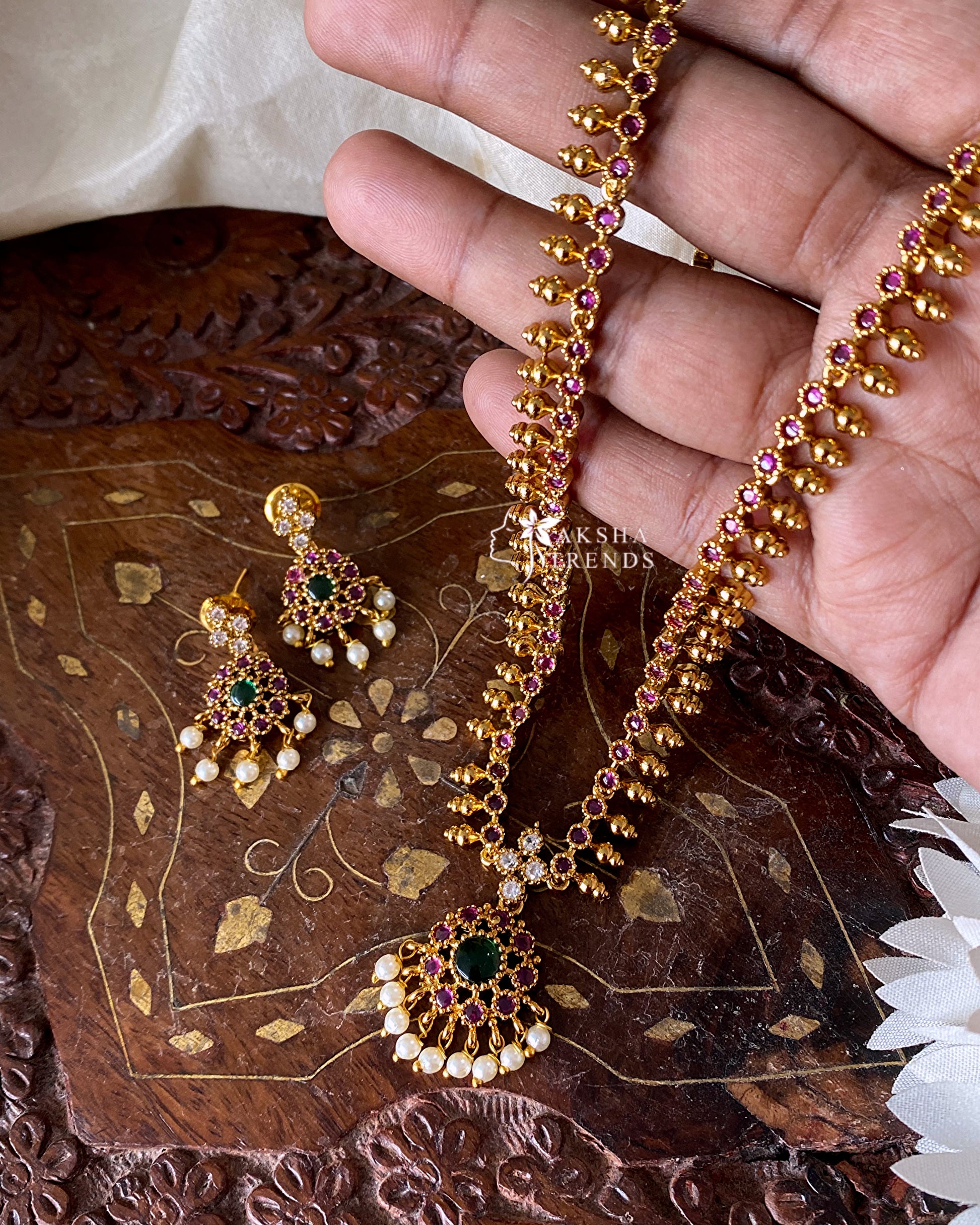 Chettinad Kemp haram Aksha Trends