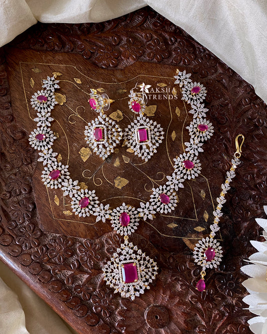 Trivia bridal diamond -Ruby Aksha Trends