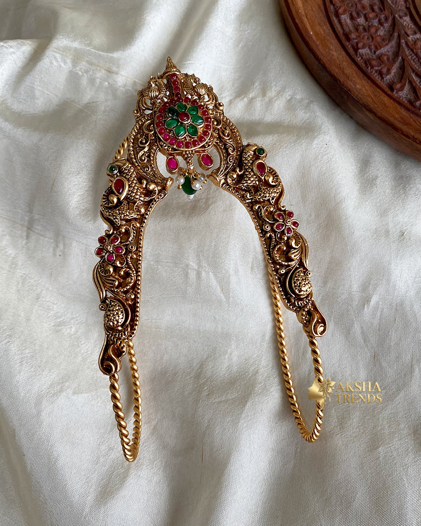 Antique bridal vangi (2pc) Aksha Trends