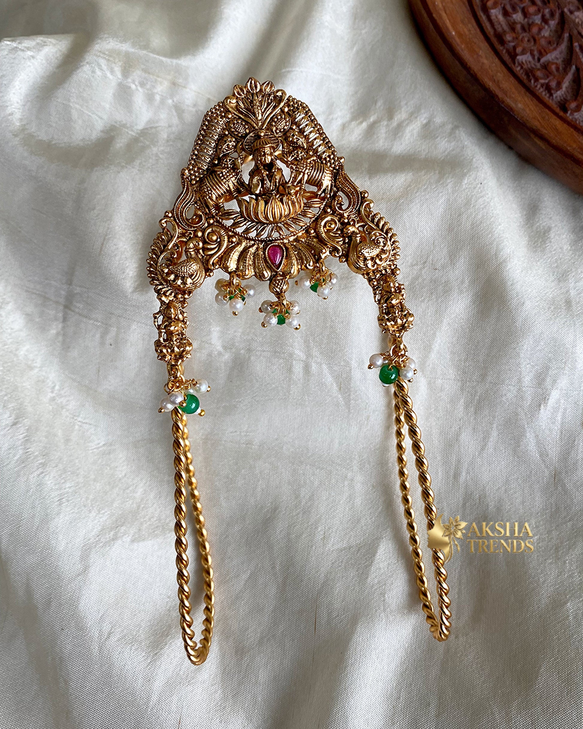 Antique bridal vangi (2pc) Aksha Trends