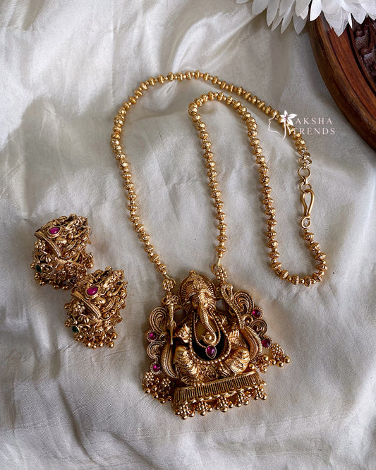 Ganesha pendant chain Aksha Trends