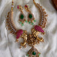 Elephant bridal choker -Blue Aksha Trends