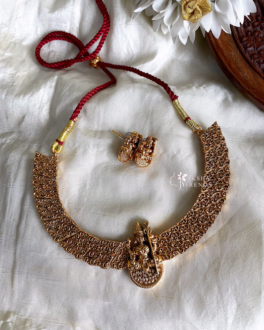 Antique Kamakshi necklace Aksha Trends