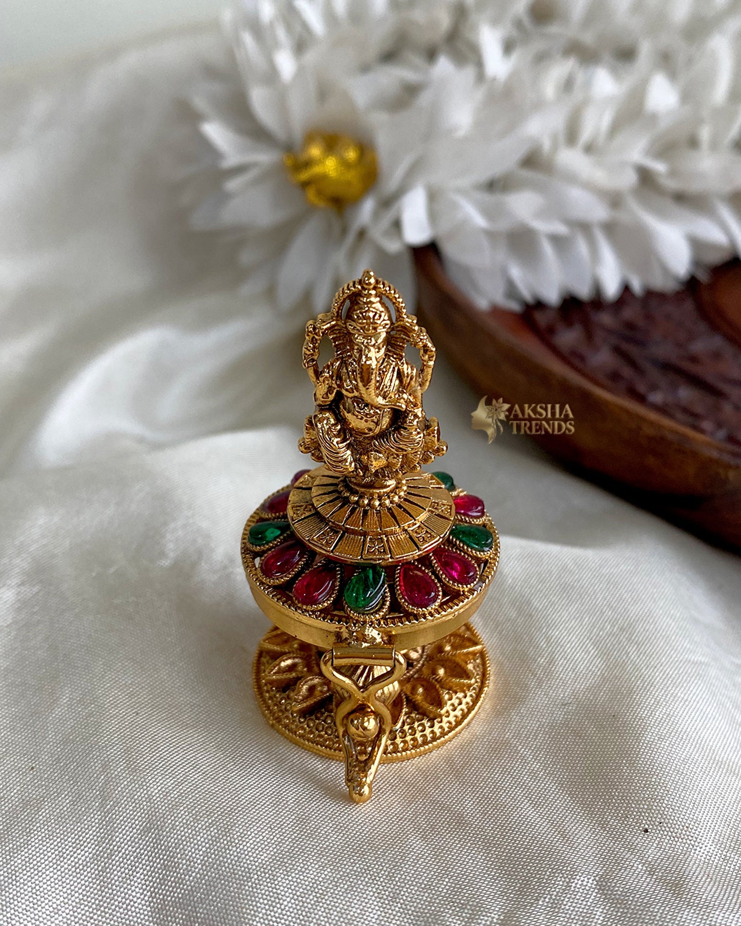 Kumkum box -Ganesha Aksha Trends