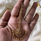 Premium bridal AD tikka Aksha Trends