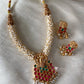 Antique peacock pearl choker Aksha Trends