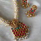 Antique peacock pearl choker Aksha Trends