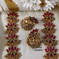 Grand bridal Lotus Haram Aksha Trends