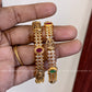 Lakshmi white stone Bangles Aksha Trends