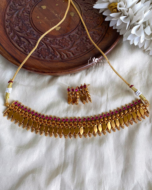 Elakathali hineck choker Aksha Trends