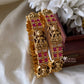 Lakshmi block stone Bangles -Ruby Aksha Trends