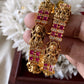 Lakshmi block stone Bangles -Ruby Aksha Trends