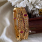 Lakshmi white stone Bangles Aksha Trends