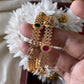 Lakshmi white stone Bangles Aksha Trends