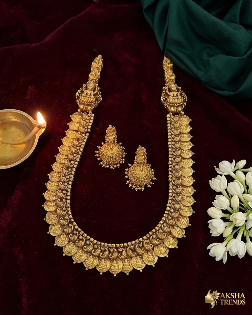 Lakshmi Nagas Bridal Haram Aksha Trends 