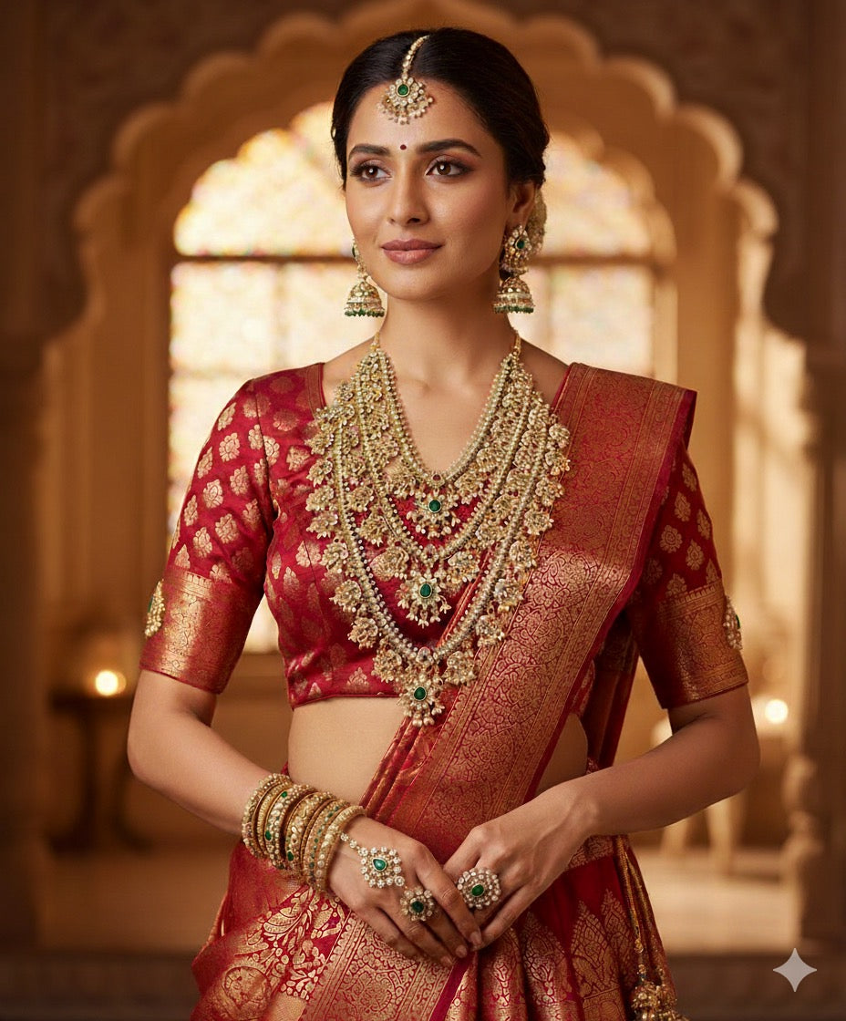 Guttapusalu Bridal set Aksha Trends 