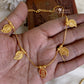 Golden leaf lakshmi chain Aksha Trends