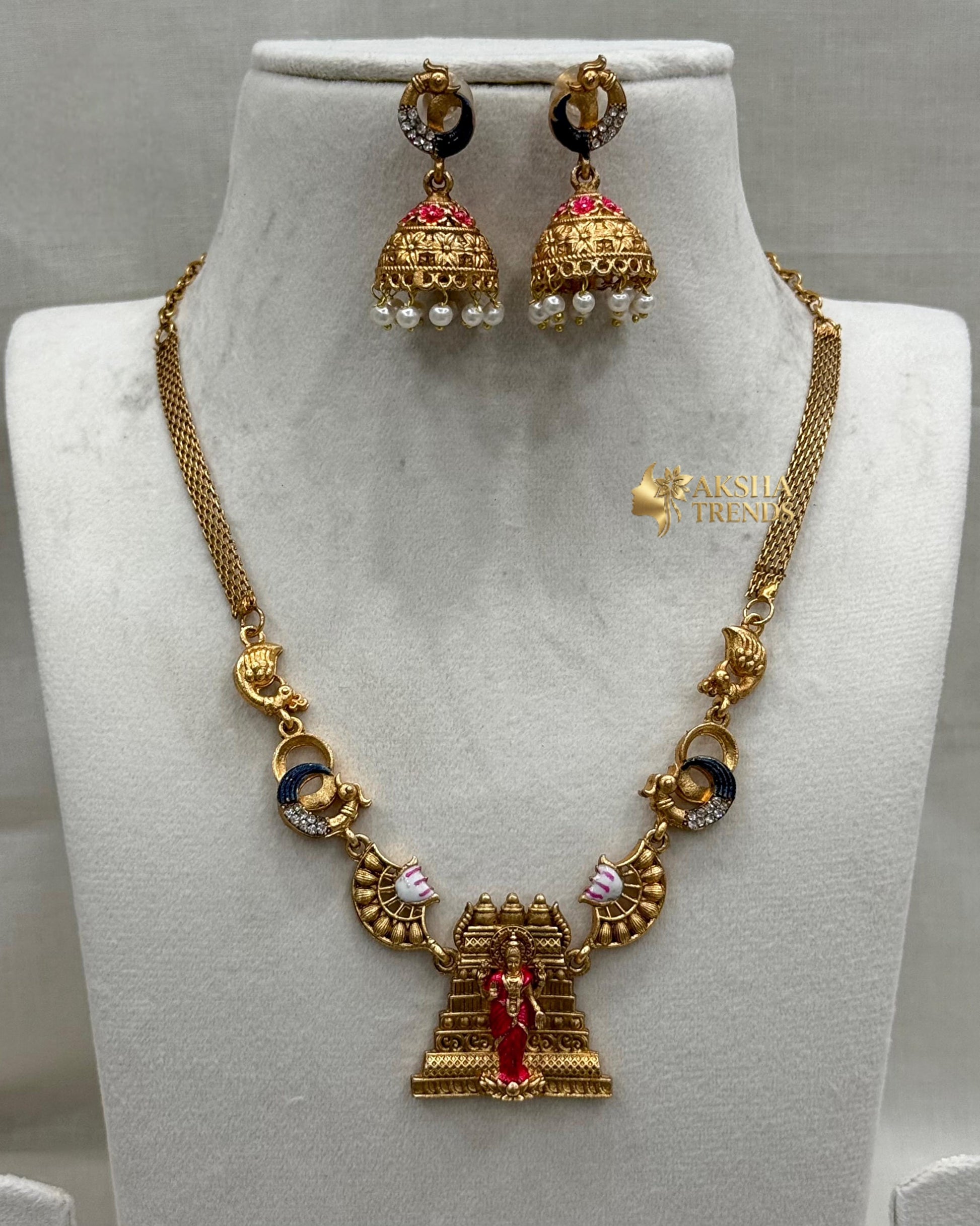 Antique lakshmi choker Aksha Trends