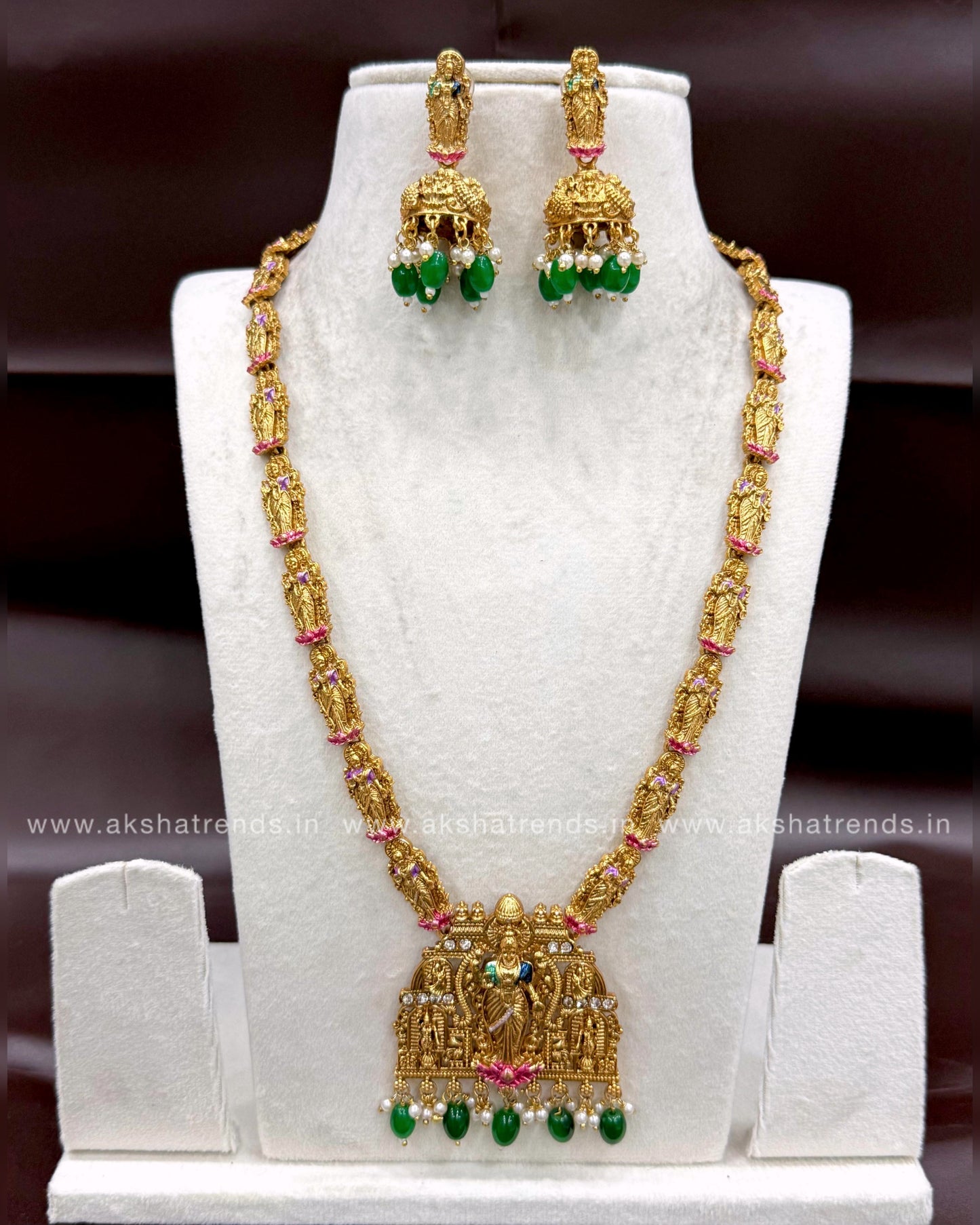Antique lakshmi haram Aksha Trends