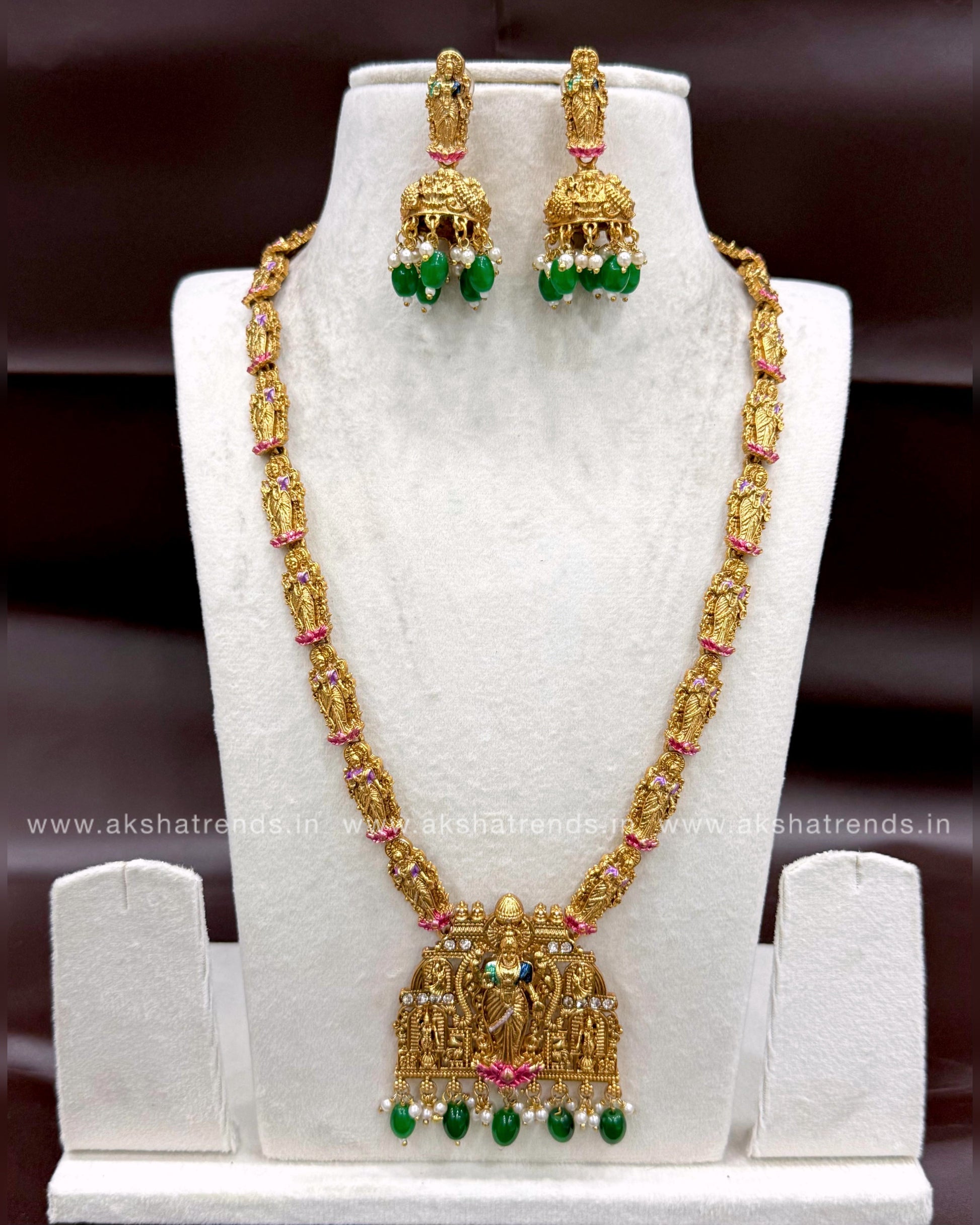 Antique lakshmi haram Aksha Trends